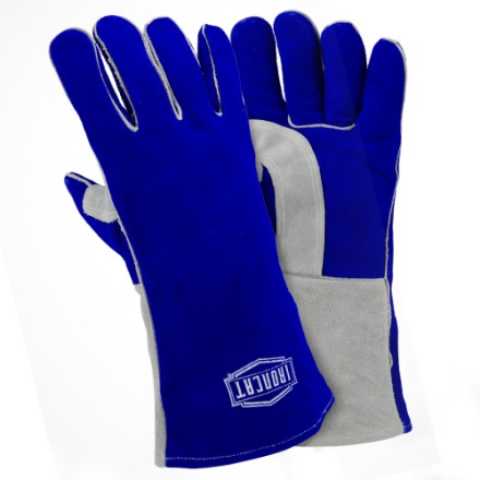 1 Pair Medium West Chester IRONCAT 6030 Premium Top Grain Reverse Deerskin Leather MIG Welding Gloves 